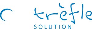 Logo Trèfle Solution Blanc