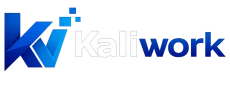 Kaliwork white logo